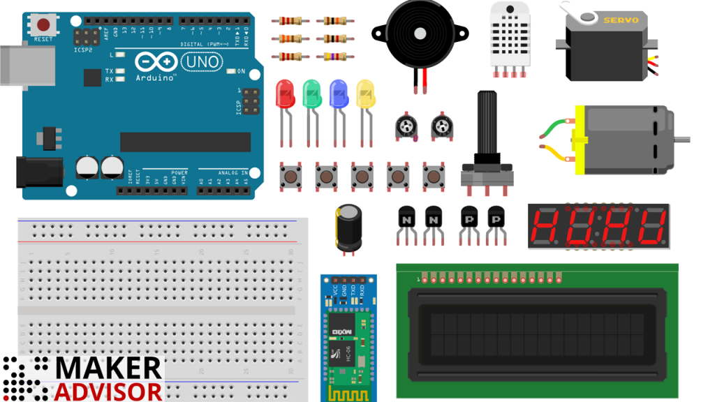 Arduino UNO R3 Starter Kit N°2 Compatible Arduino