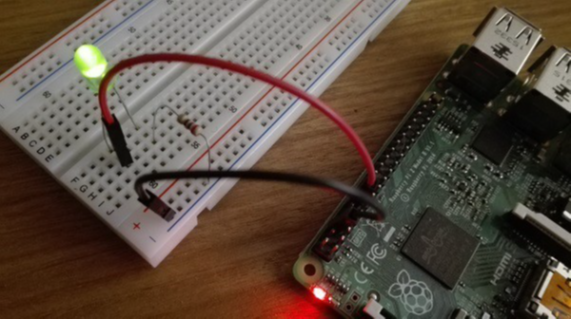 Raspberry Pi Control LED example