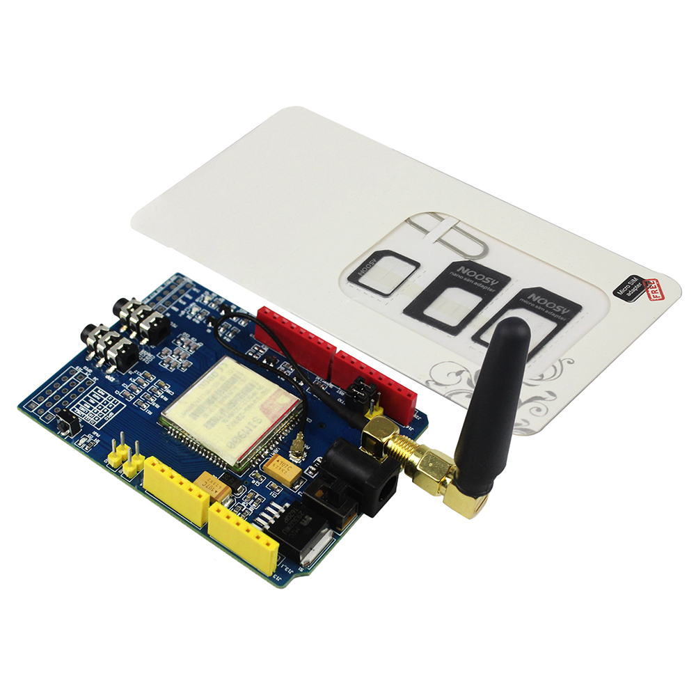 Aliexpress - SIM900 Quad-Band GPRS/GSM Shield Development Board for Arduino