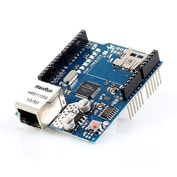 Banggood - Ethernet Shield W5100 (Compatible with Arduino UNO and Mega 2560)