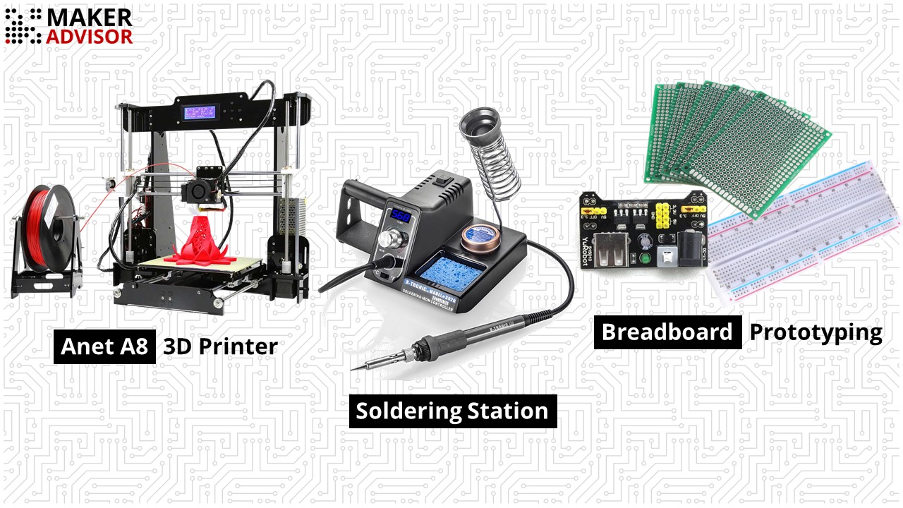 Ved navn distrikt Forretningsmand Tuesday's Top Deals: Anet A8 3D Printer, Soldering Station, and Prototyping  Accessories - Maker Advisor