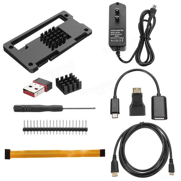 11 Pcs Accessories Kit (RPi Zero not included)