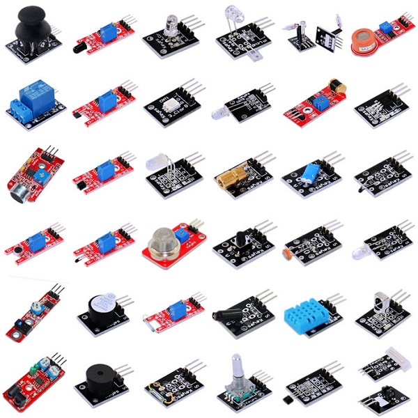 Geekcreit® 37 In 1 Sensor Module Board Set Kit For Arduino