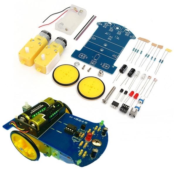 Teach Robotics To Your Kids With This DIY Smart Tracking Robot Car Kit -  Maker Advisor