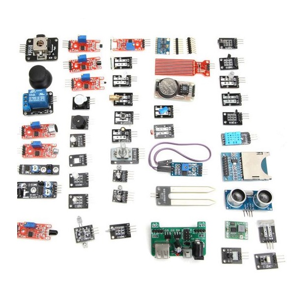 Geekcreit® 45 In 1 Sensor Module Board Kit Upgrade Version For Arduino Carton Box Package