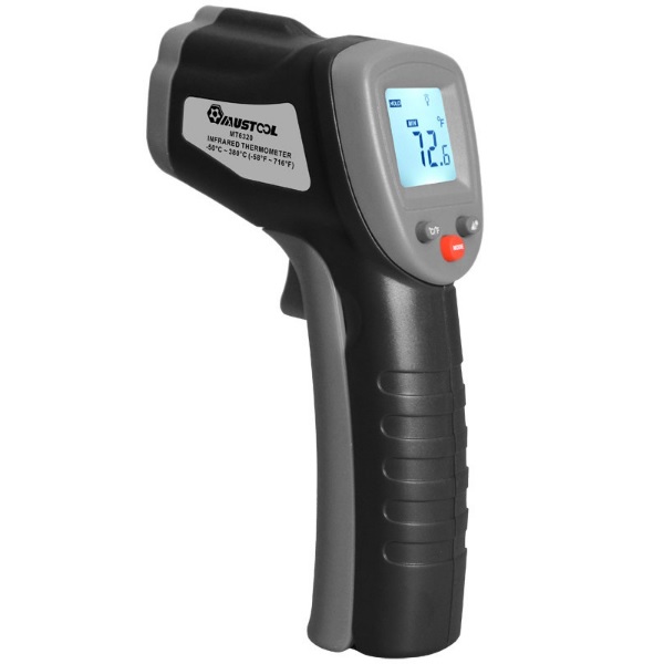 Non-Contact Infrared IR Thermometer Temperature Meter Gun with Self-calibration