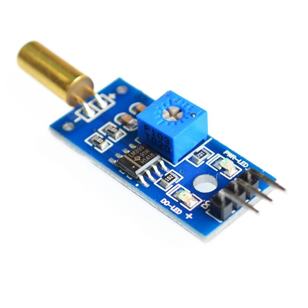 Banggood - Tilt Sensor Module Golden SW520D with Roll Ball Switch