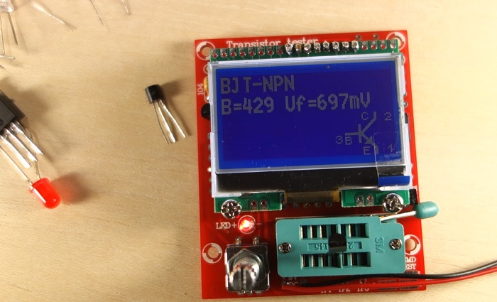 pcba transistor tester