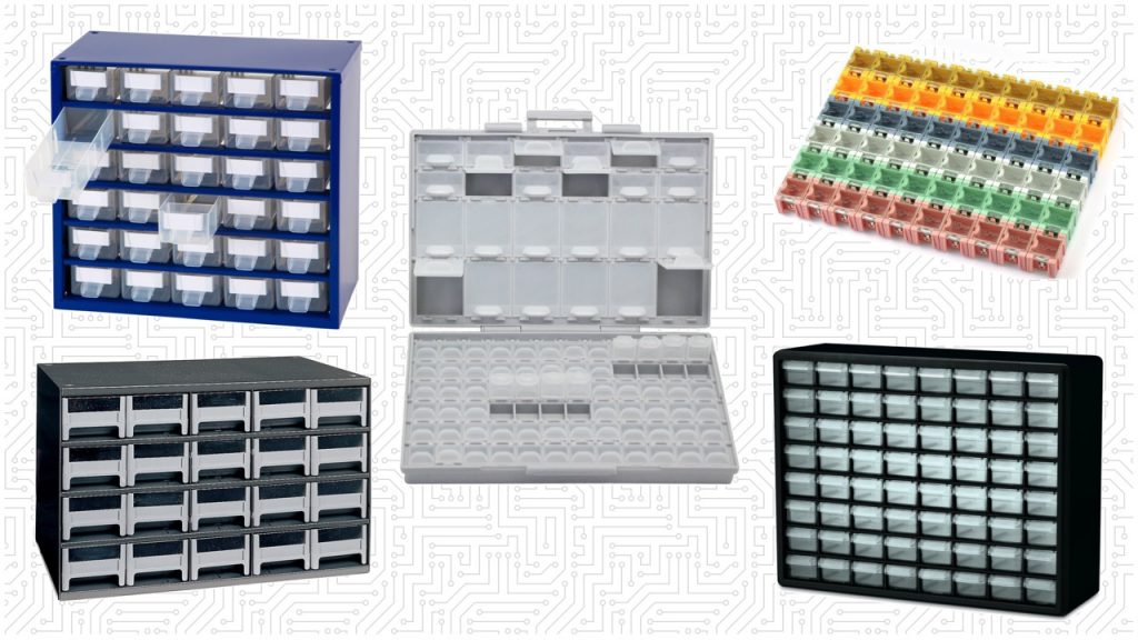 Best Storage Organizers For Electronic Components and Parts - Maker Advisor