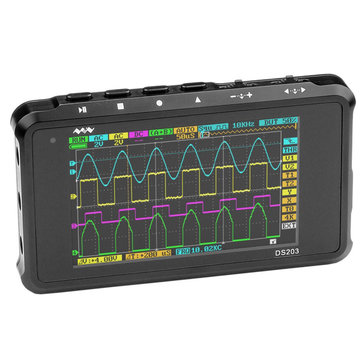 Banggood - MINI Nano DSO203 DS203 Professional Digital Oscilloscope 4 Channel 72MS/s