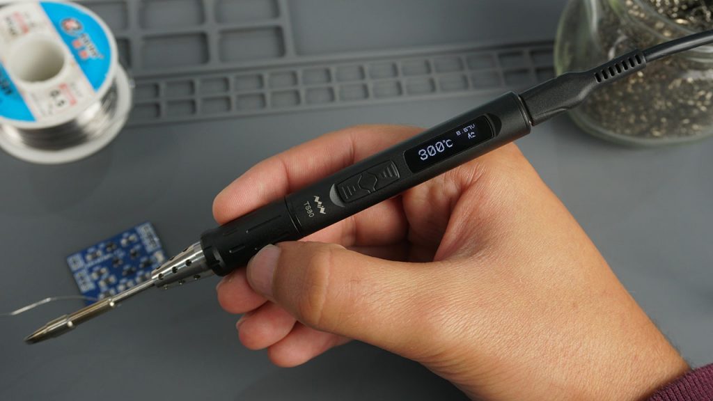 TS80 Soldering Iron Review Best Portable Soldering Iron