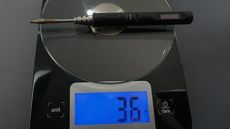 TS80 Soldering Iron Weight 36g