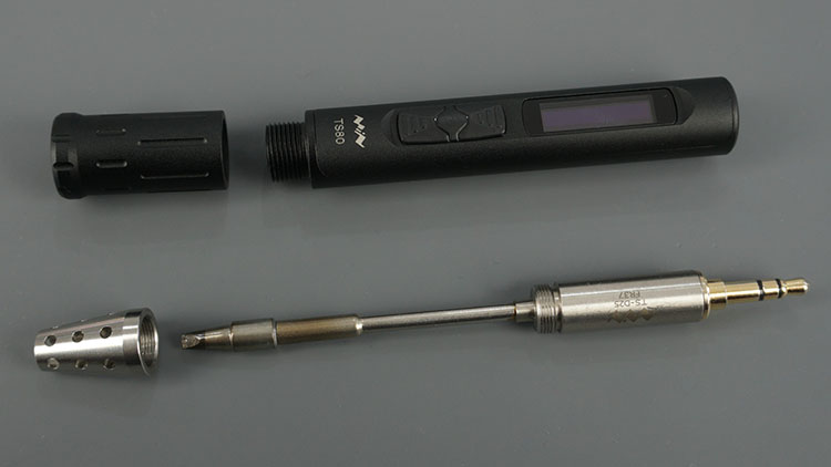 TS80 Soldering Iron before assembly