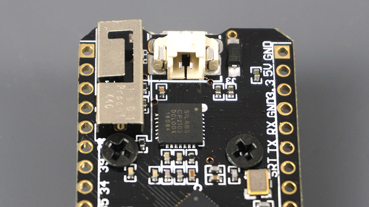 TTGO LoRa32 OLED Power connector