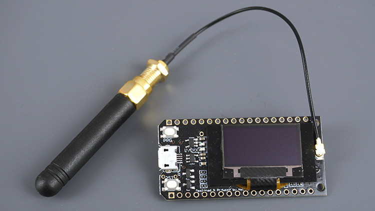 TTGO LoRa32 OLED with antenna