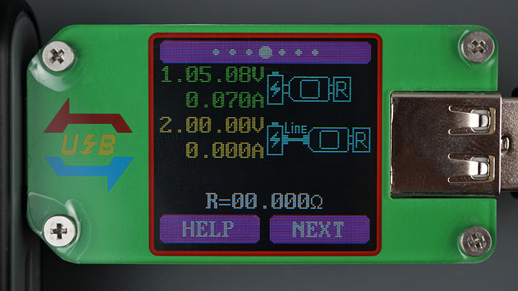 UM24 UM24C USB Tester input output