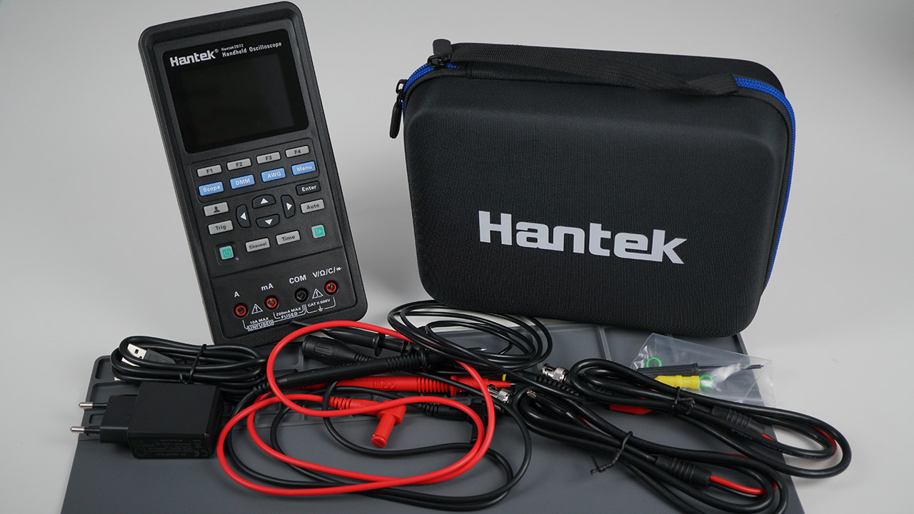 Hantek Oscilloscope 40MHz Waveform Generator Multimeter 3 in 1 Tester 2CH+AFG+DM 