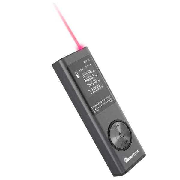 MUSTOOL 80m Digital Mini Laser Rangefinder with Electronic Angle Sensor
