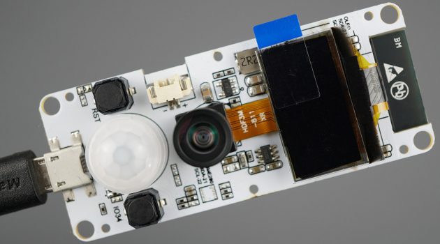 TTGO-T Camera ESP32 PSRAM Camera Module OV2640 OLED PIR Motion Sensor Board Review