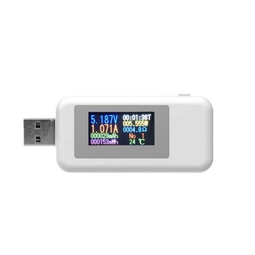 DANIU Digital 10 in 1 Colorful LCD Display USB Tester