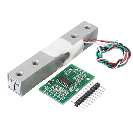 Banggood - load cell with HX711 amplifier (20kg)