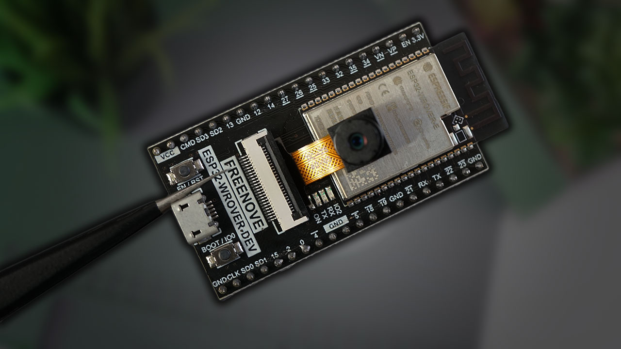 Freenove ESP32-Wrover CAM Board: Overview and Pinout - Maker Advisor